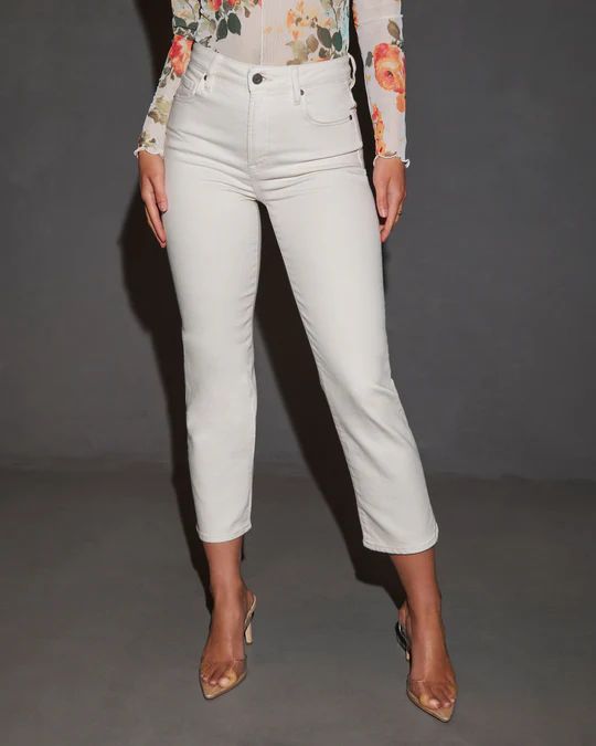 Erika Slim Straight High Rise Jean | VICI Collection