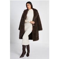 Womens Off White Ribbed Knit Jumper Dress - Tan - L | NastyGal UK