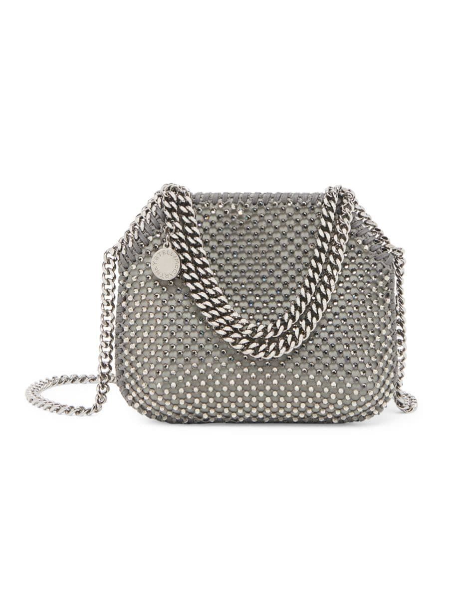 Mini Falabella Crystal Mesh Shoulder Bag | Saks Fifth Avenue