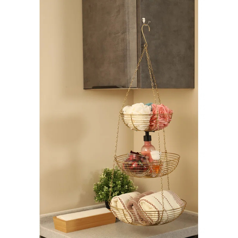 Everly Quinn Metal Fruit Bowl | Wayfair North America