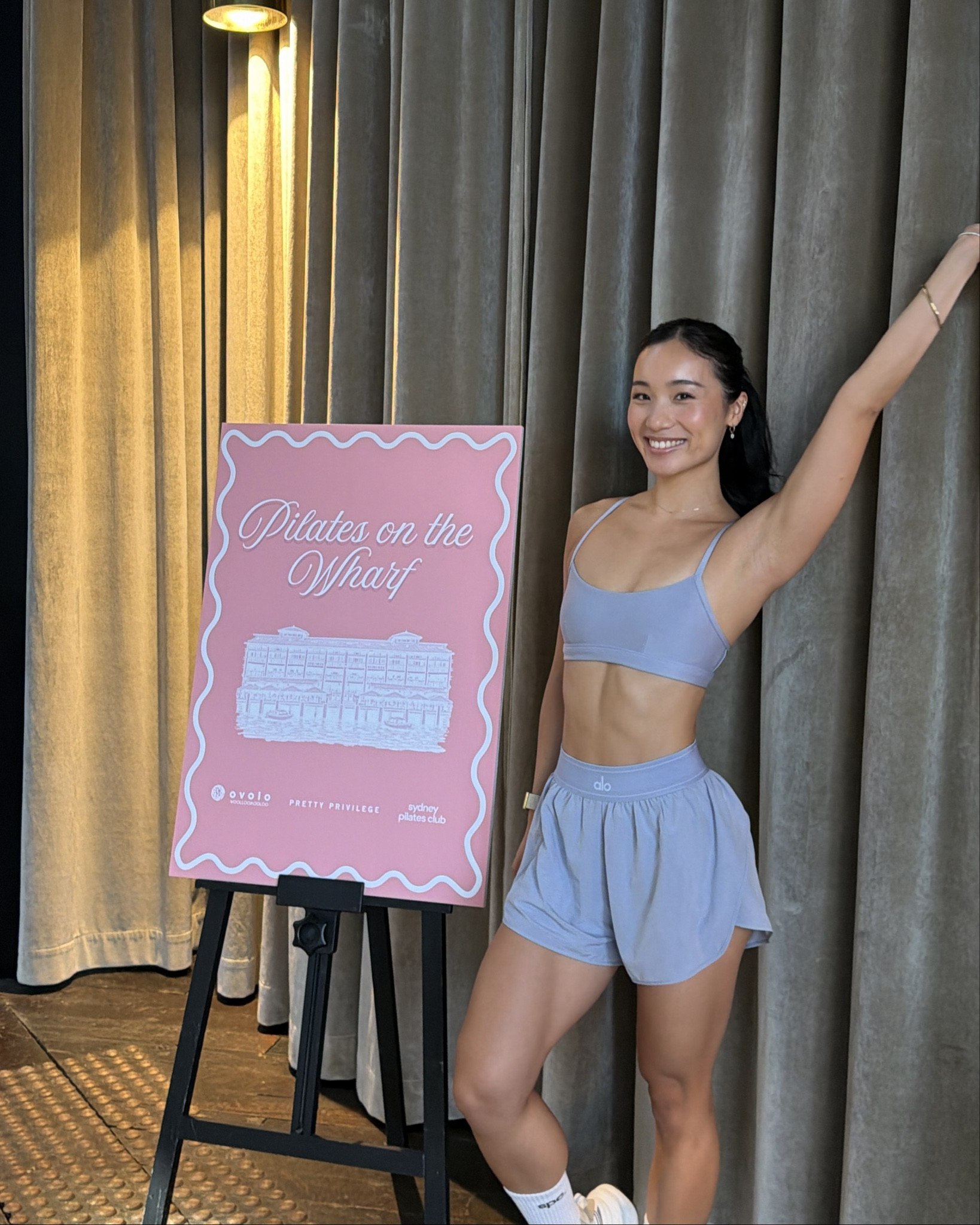 what I wore to a Pilates event 🧘🏻‍♀️⭐️🎀

I wear XS in both tops and bottoms

#LTKaustralia #LTKfitness