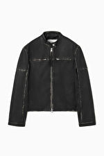 LEATHER MOTO JACKET | COS (US)