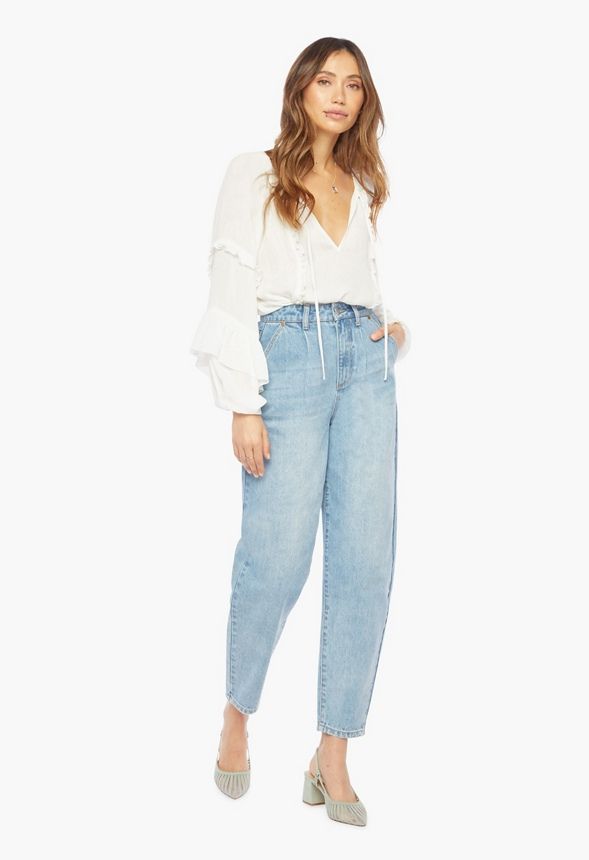 80's Balloon Relaxed Jeans | JustFab