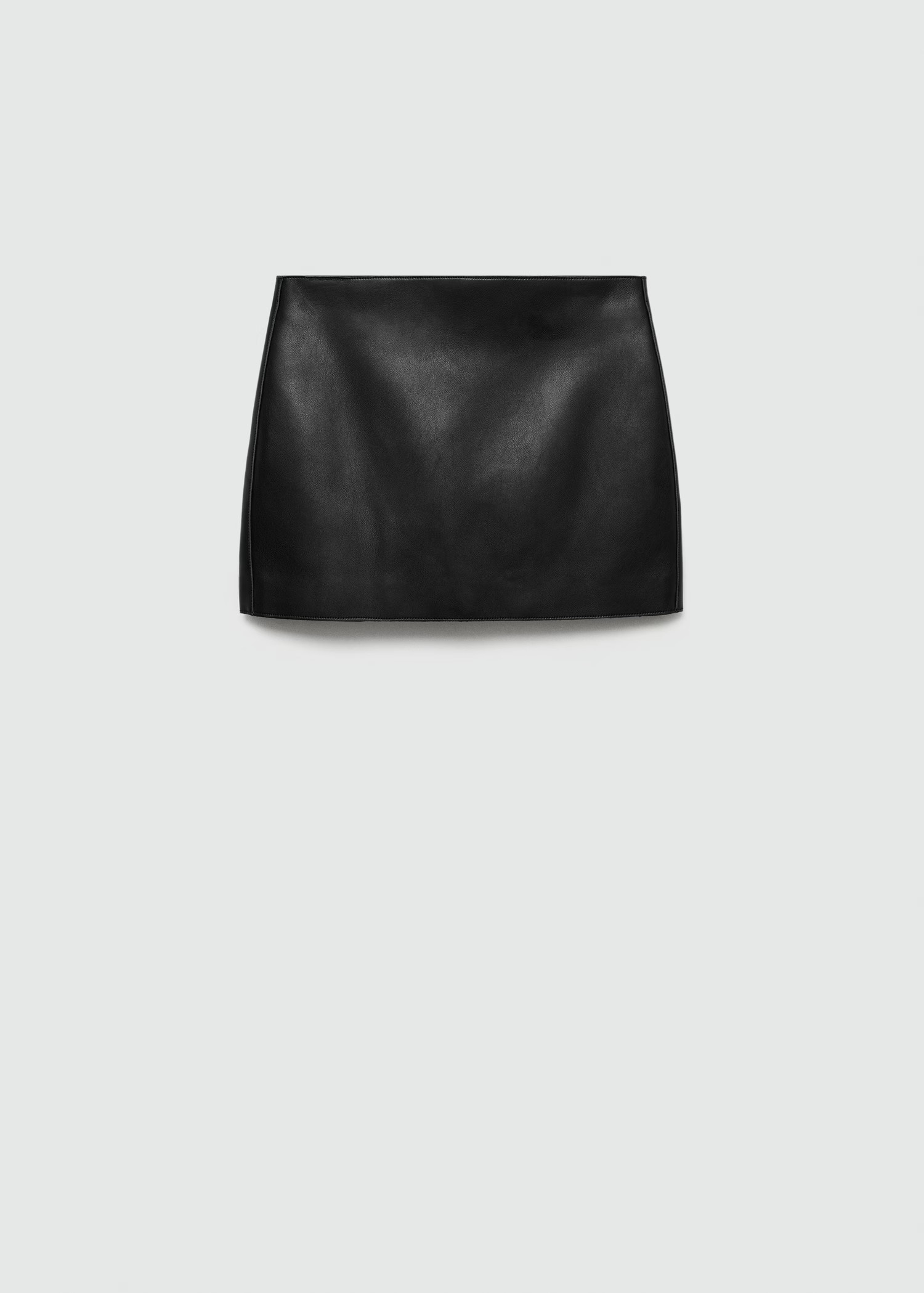 Leather-effect mini-skirt - Women | MANGO USA | Mango (US/MX/AU)