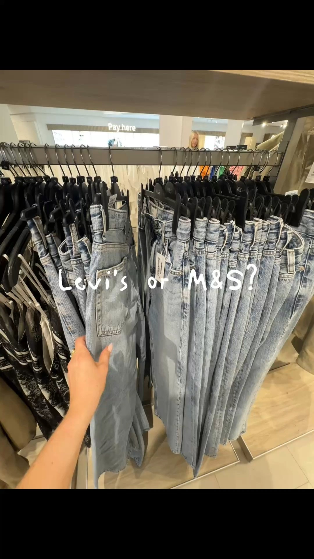 M&S straight leg jeans 
Levi’s wash jeans

#LTKgrwm #LTKootd