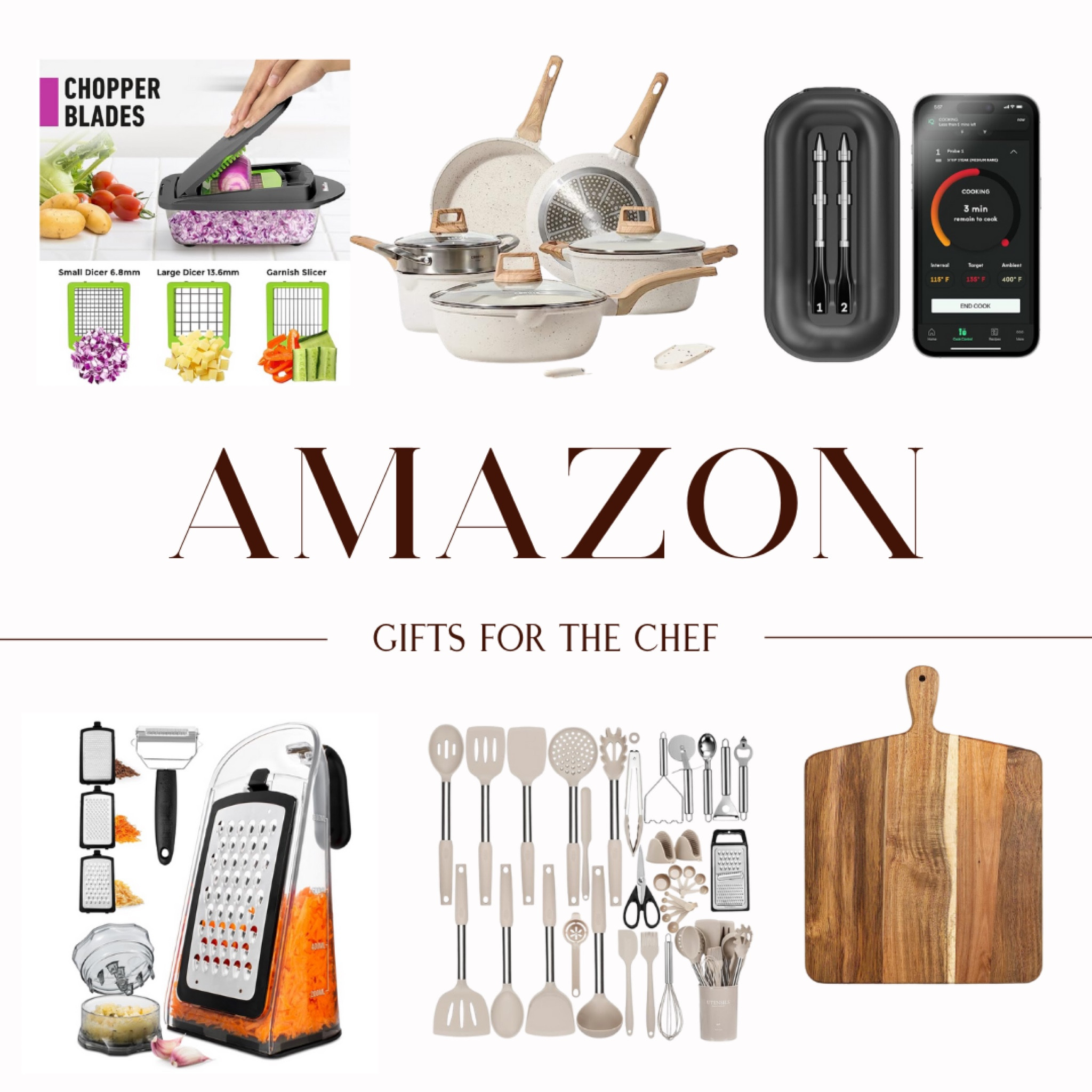 Gifts for the chef in your life! 👩‍🍳

#LTKGiftGuide #LTKHoliday #LTKhome