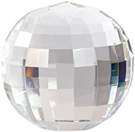 Sagebrook Home 15384-03 Crystal 5" Orb, 5" L x 5" W x 5" H, Clear/Frost | Amazon (US)