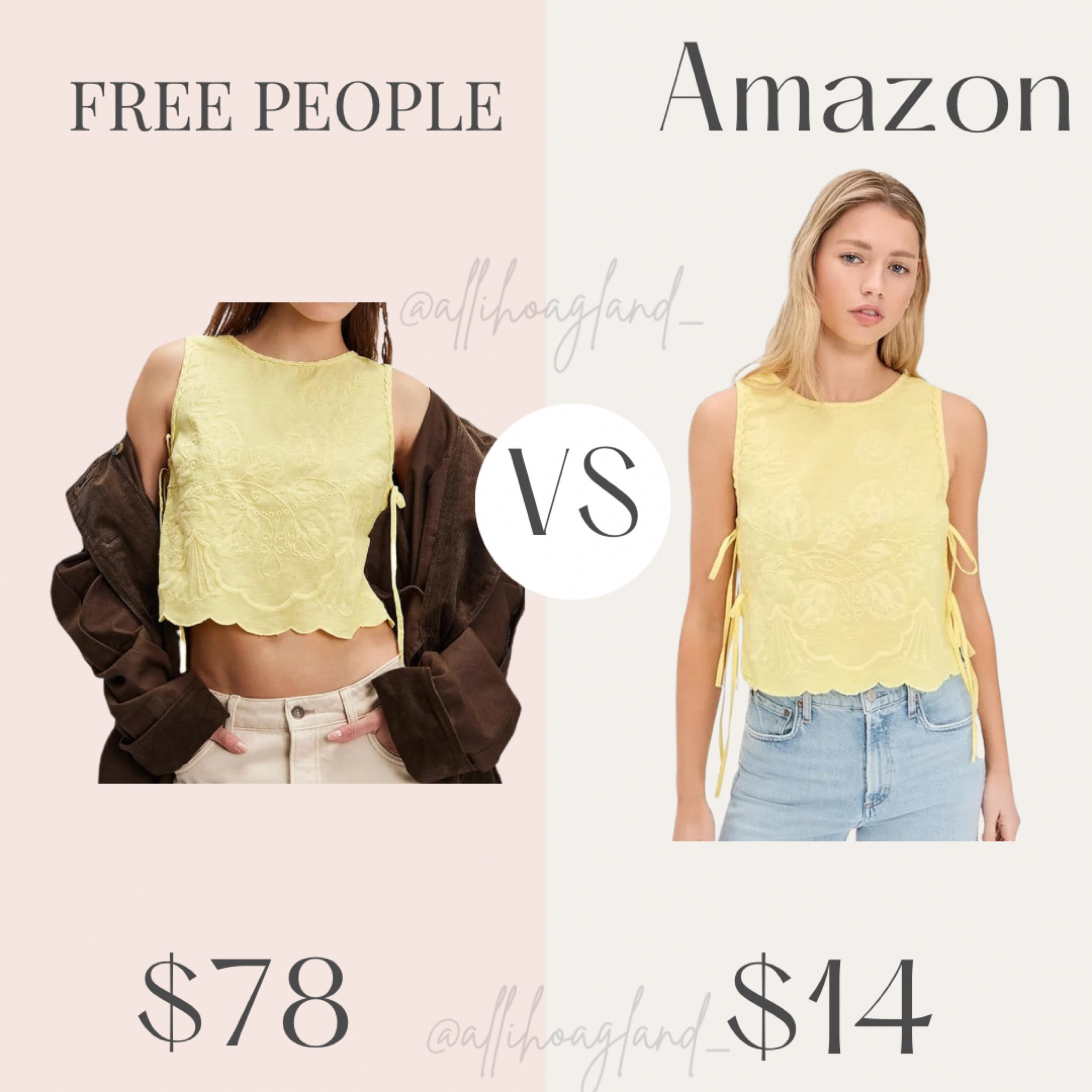 Free people Vs Amazon 🫶🏼 #savevssplurge #inspired #fashion #designer #dressforless #inspo #freepeople #amazon #amazondupes #savings #summeredit #ootd #outfit #summeroutfits #LTKStyleTip #LTKSummerEdit

#LTKMothersDay #LTKootd #LTKSaleAlert