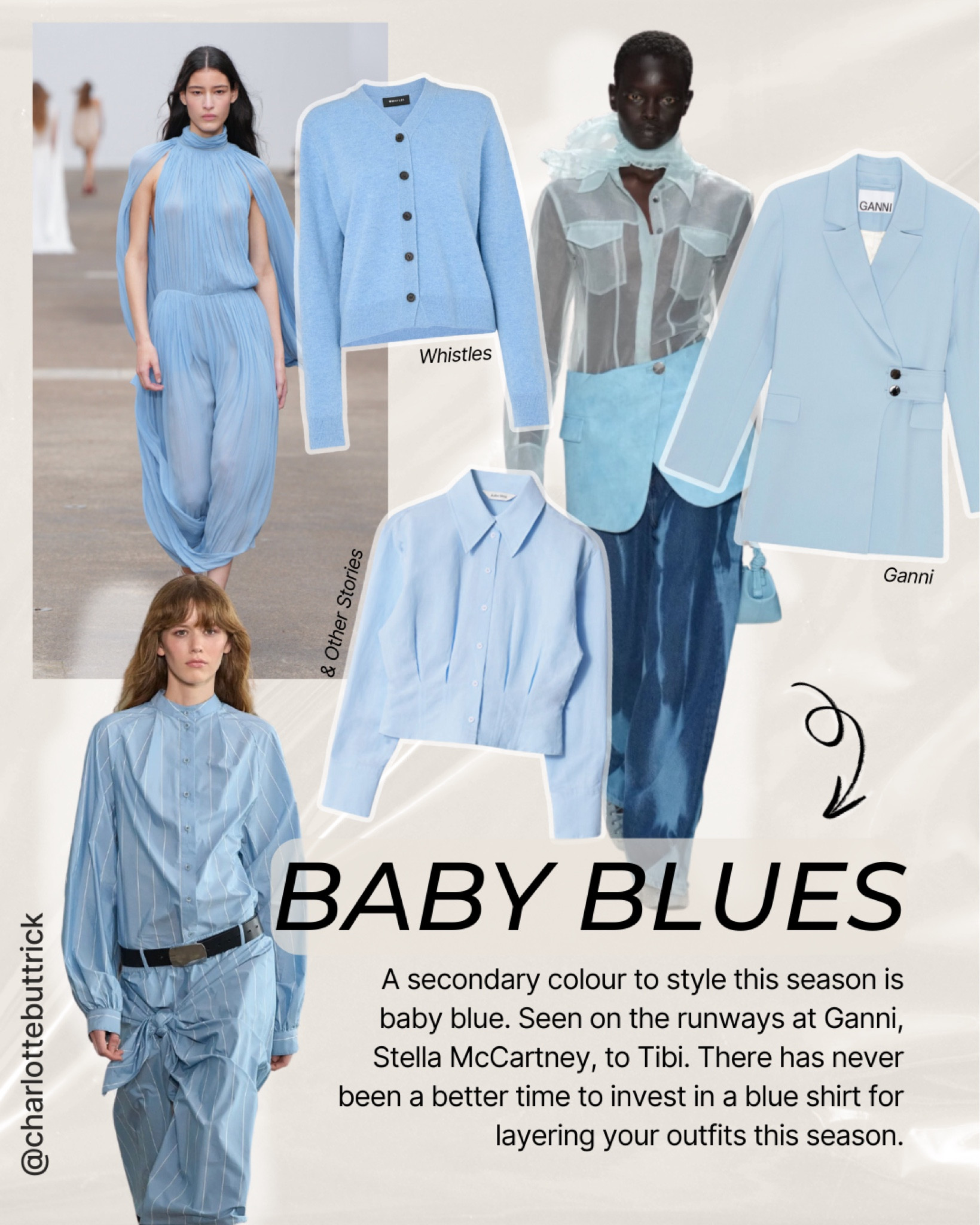 2025 Fashion trends - baby blues - now is the time to invest in a classic blue shirt if you don’t already own one! 

#LTKuk #LTKstyletip #LTKeurope