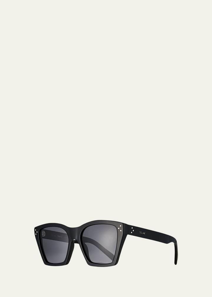 Celine Square Acetate Polarized Sunglasses | Bergdorf Goodman