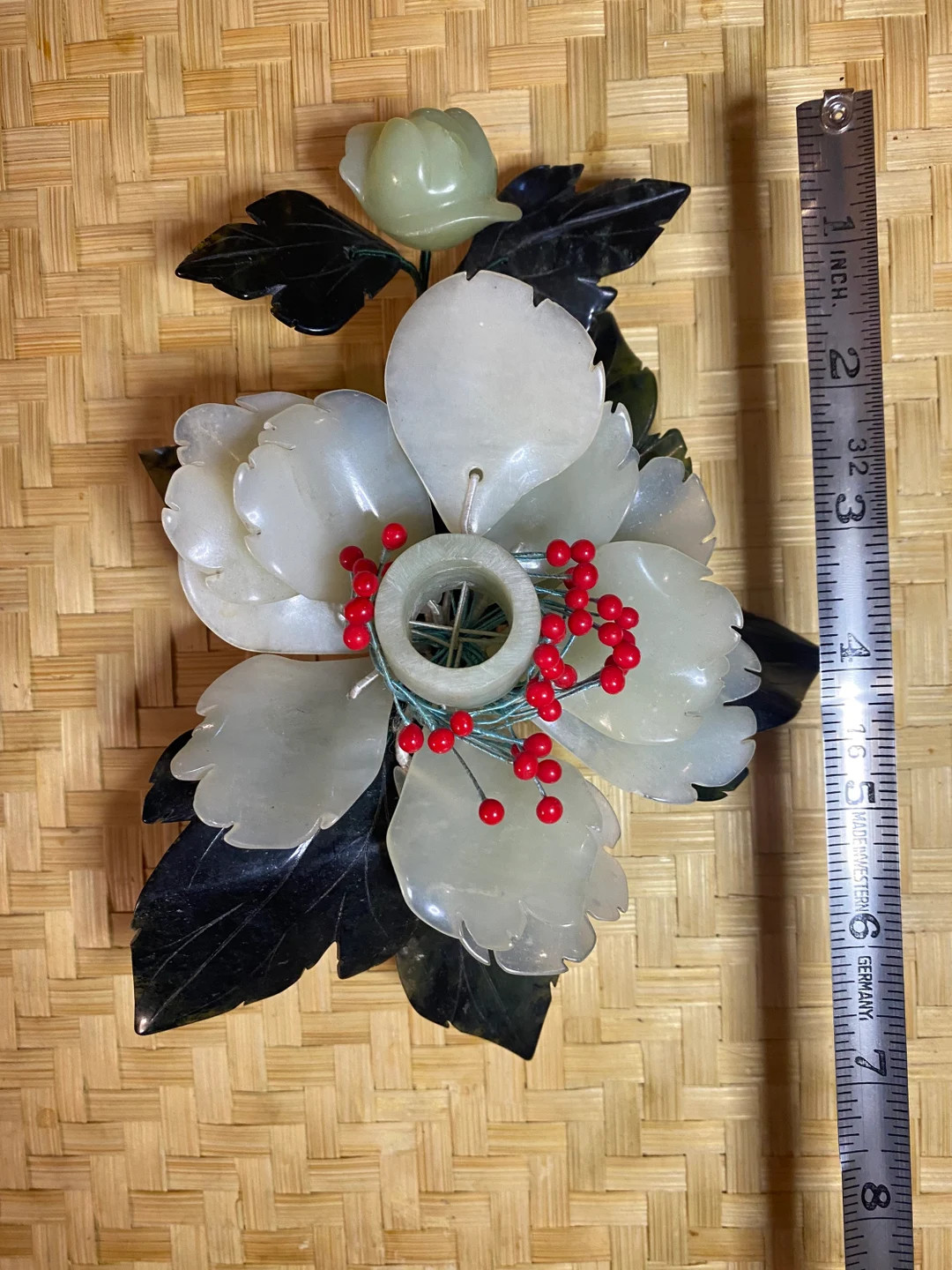 Vintage Jade Candle Holder - Etsy | Etsy (US)