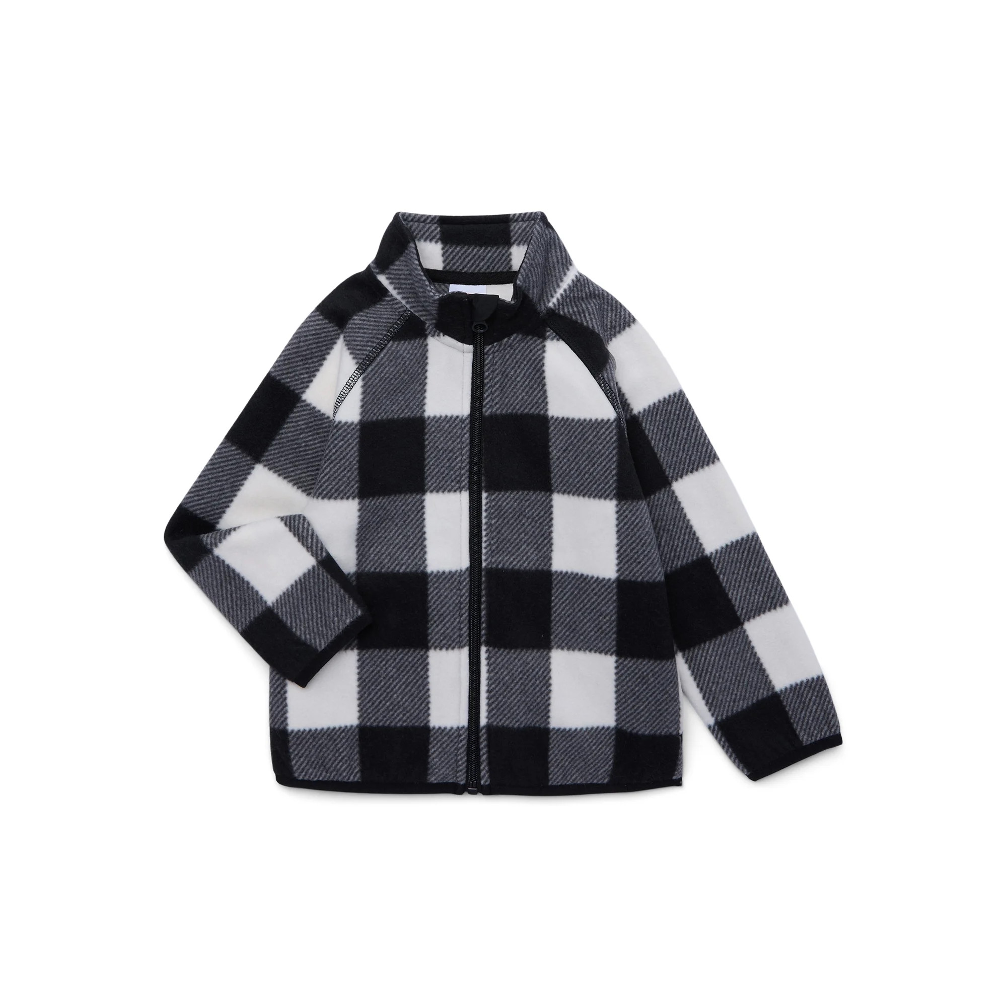 Wonder Nation Toddler Microfleece Zip Jacket, Size 12M-5T | Walmart (US)