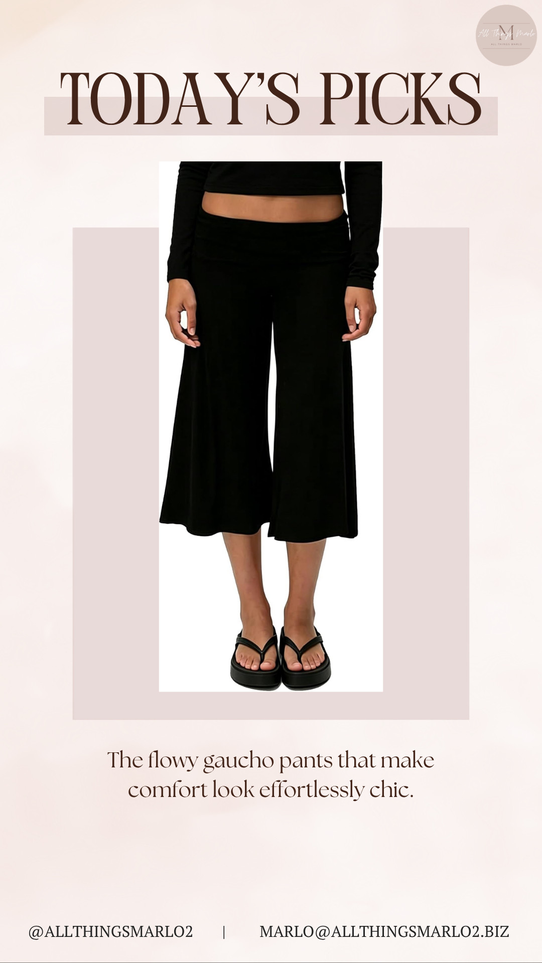 The flowy gaucho pants that make comfort look effortlessly chic. 

 #LTKSeasonal #LTKWorkwear #LTKTravel