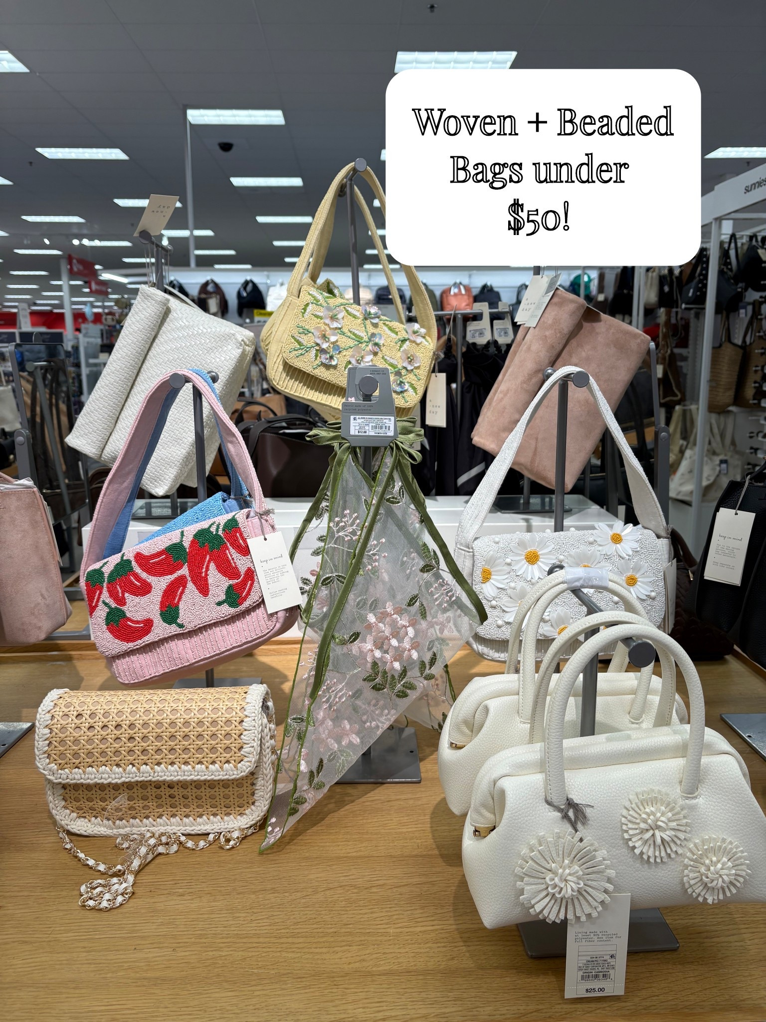 Woven Bags + Beaded Shoulder Bags under $50!

Straw bag • cane bag • shoulder bag • beaded bag • flip over clutch • crossbody bag • woven bag • beaded shoulder bag • clutch • tote

#LTKSaleAlert #LTKSeasonal #LTKdayinmylife