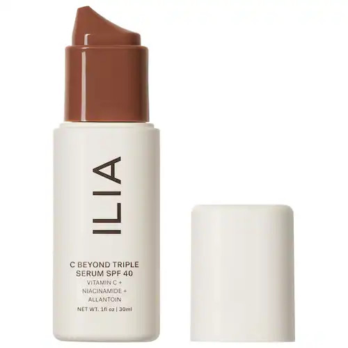 C Beyond Triple Serum SPF 40 Mineral Sunscreen with Vitamin C 10% + Niacinamide - ILIA | Sephora | Sephora (US)