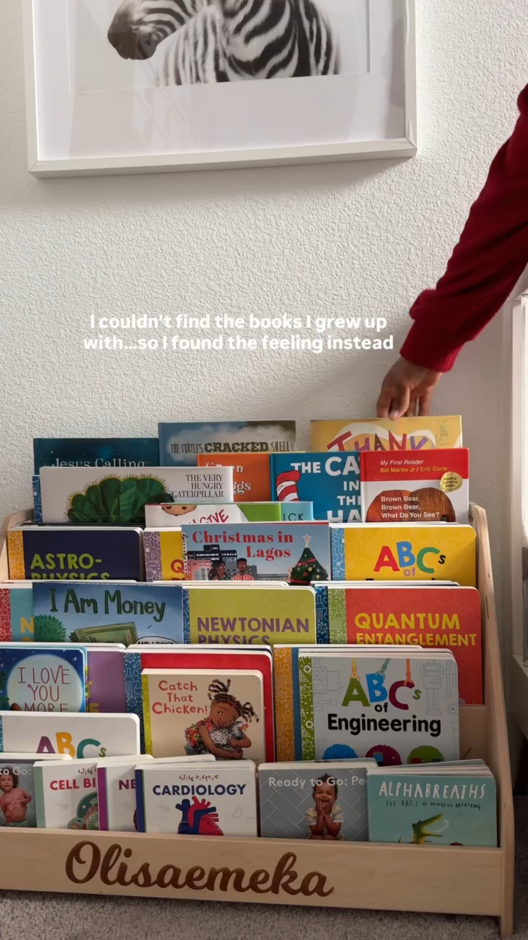 One thing that mattered to me when I became a mom was making sure my son still felt connected to where I come from. Growing up in Nigeria, I read stories about folklore, family, and community. I couldn’t find a lot of the exact books I grew up with, but I still wanted him to experience that same familiar feeling through the books we read at home.

These are some of the children’s books we’ve loved that introduce Nigerian and Black stories in a way that feels warm, fun, and age-appropriate:
🪶 Catch That Chicken — Atinuke
🎐 Christmas in Lagos — Sharon Abimbola Salu
🐢 The Turtle’s Cracked Shell — Ada-Ari
🍃 Baby Goes to Market — Atinuke
🌾 100 Goats and Granny — Atinuke
🧺 Too Small Tola — Atinuke
🪴 I’ll See You in Ijebu — Bunmi Emenanjo
🤍 Thank You, Omu! — Oge Mora
🌙 B Is for Baby — Atinuke
🎨 I Color Myself Different — Colin Kaepernick
✨ Follow Your Dreams, Little One — Vashti Harrison
🎀 Hair Love— Matthew A. Cherry
🌕 Sulwe — Lupita Nyong’o
🍊 Handa’s Surprise — Eileen Browne

I couldn’t recreate my childhood exactly, but this feels like a small way to pass a piece of it on.💕

Anyone else raising kids in the diaspora and trying to give them pieces of how you grew up?

Comment LINK below and I’ll send these books to you🐻

#toddlerbooks #bookrecommendations #nigerianbooks #cosyvibes #kidsbook