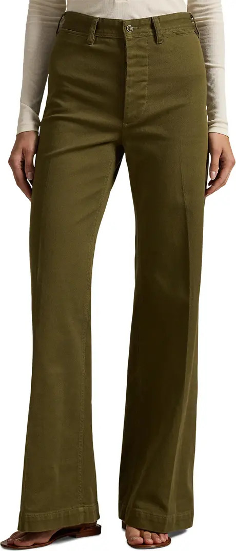 Polo Ralph Lauren High Waist Wide Leg Pants | Nordstrom | Nordstrom