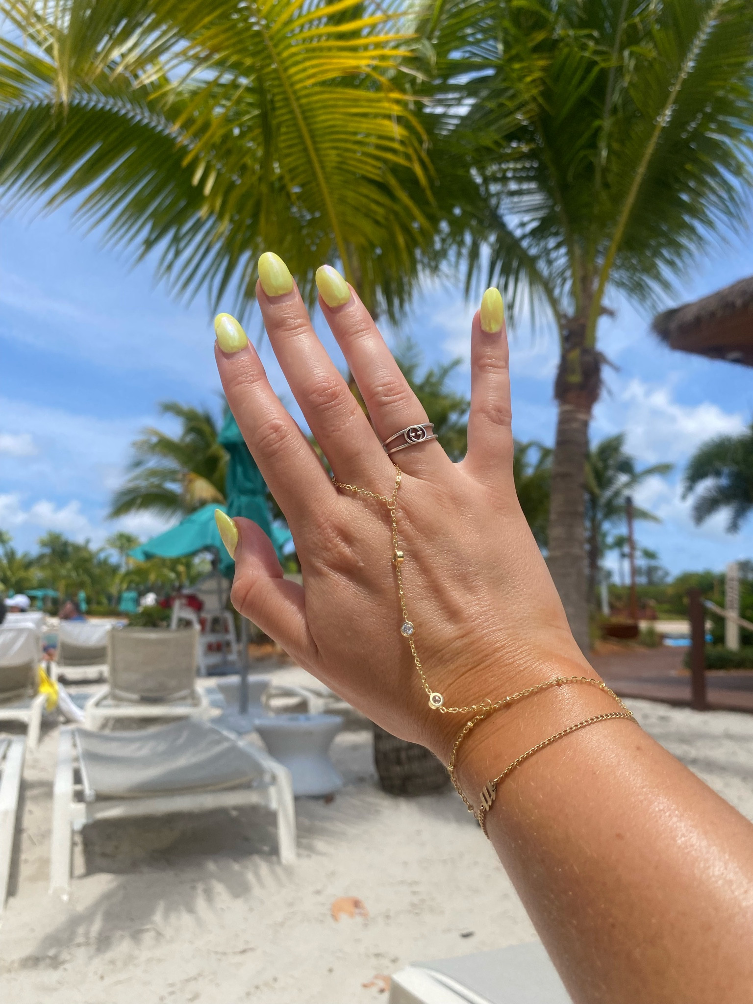 Amazon hand chain linked! 

#LTKswim #LTKU #LTKGiftGuide