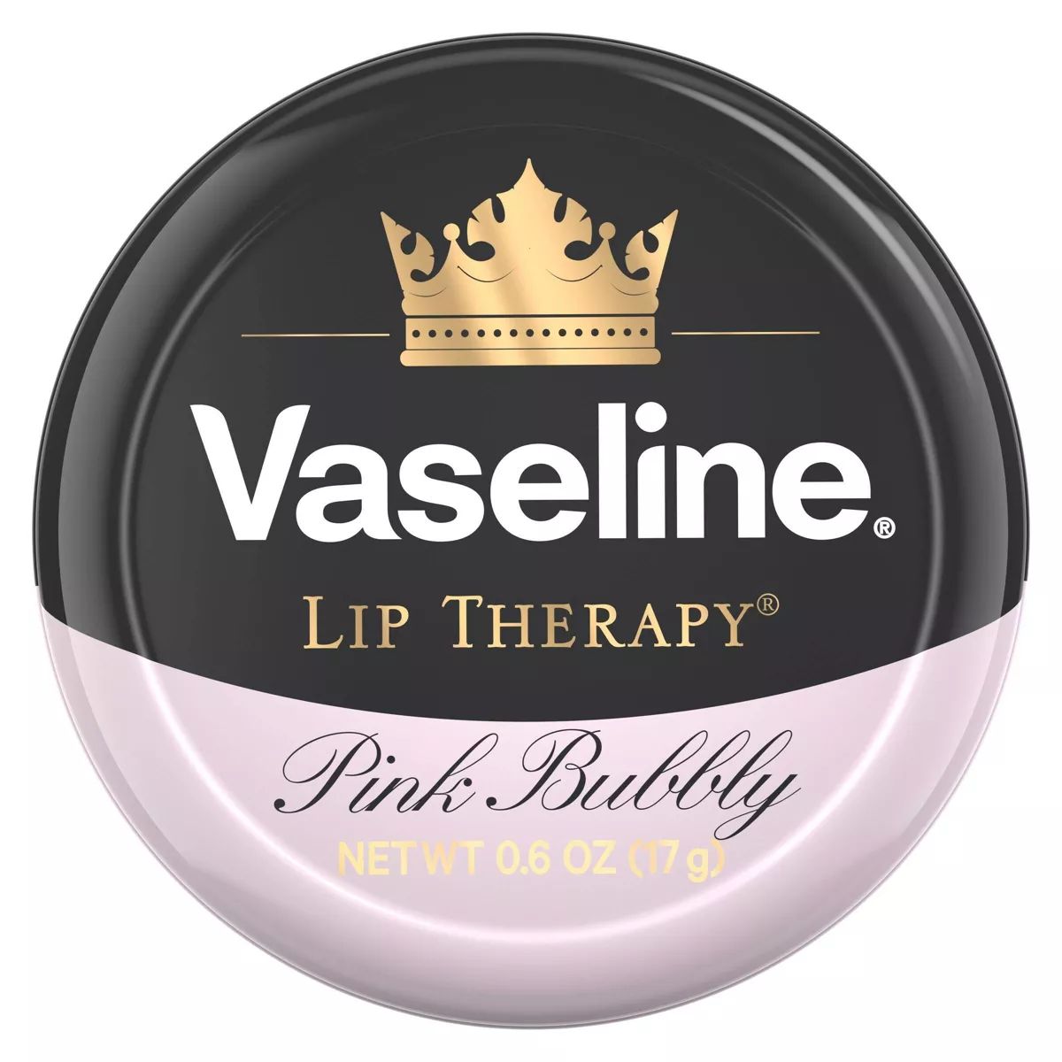 Vaseline Lip Tin Pink Bubbly - 0.6oz | Target