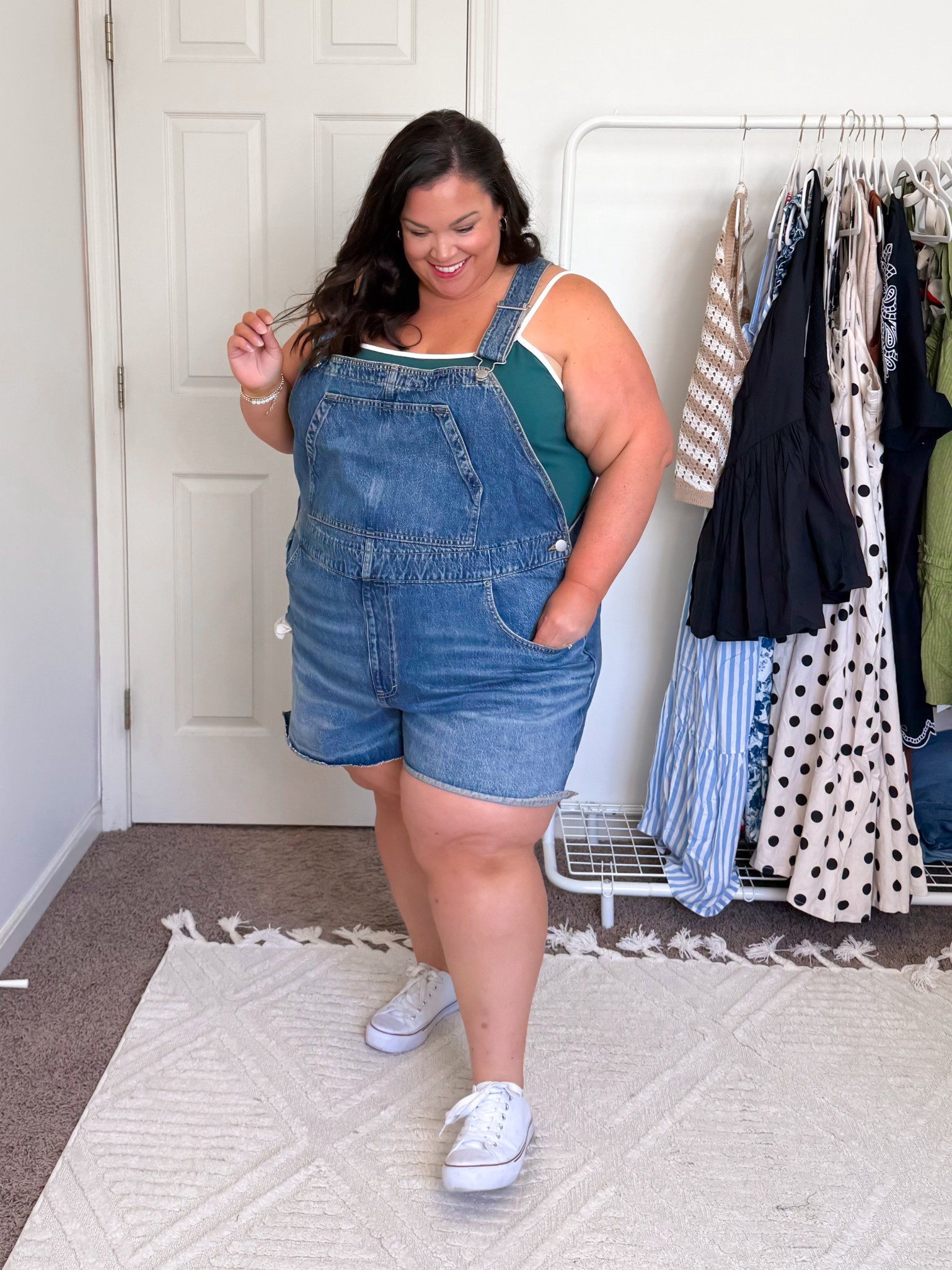 Plus size overalls you’ll look 10/10 in! I’m in a 26 from target, def size up one! 

#LTKPlusSize #LTKStyleTip #LTKFindsUnder50
