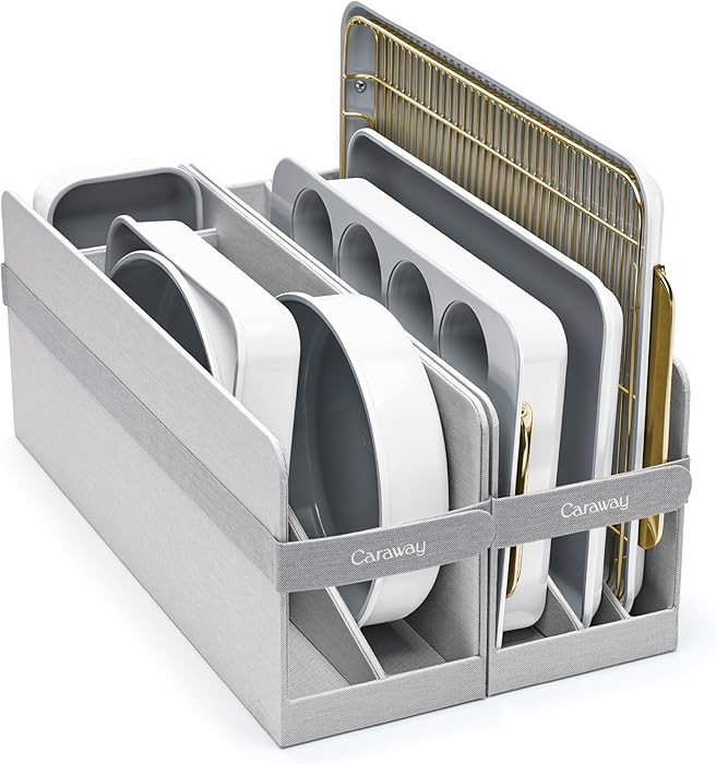 Caraway Nonstick Ceramic Bakeware Set (11 Pieces) - Baking Sheets, Assorted Baking Pans, Cooling ... | Amazon (US)