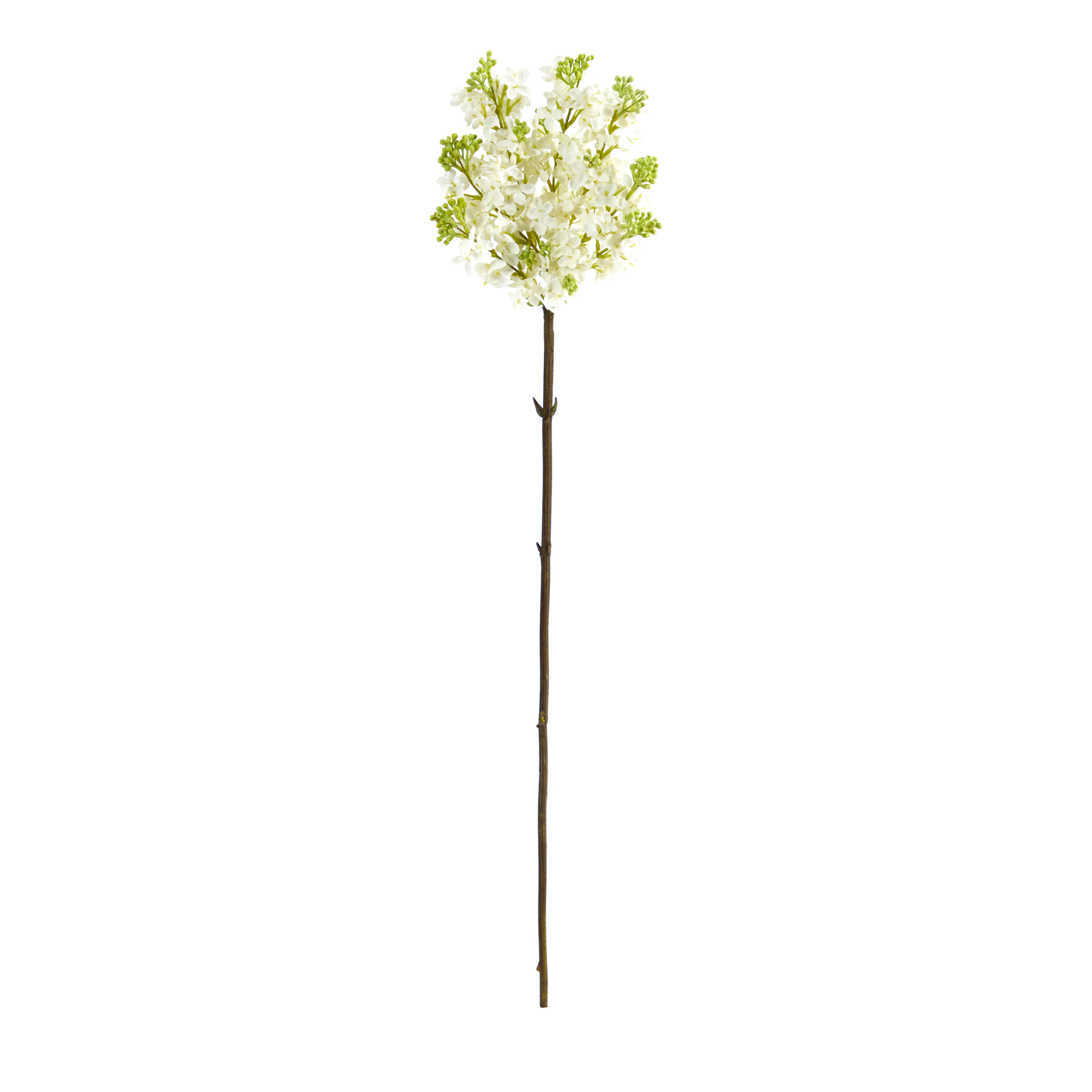 Nearly Natural 32-in Lilac Artificial Flower (Set of 4) | 2351-S4-WH | Lowe's