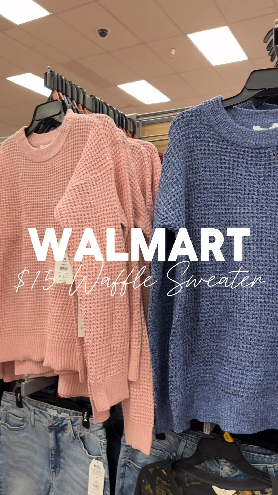It’s BACK! 🙌🏼 This $15 Waffle Sweater from Walmart is back and available in so many color options! So soft and comfy! This was a best seller last year! Size up for an oversized and legging friendly fit! 

Follow me for more affordable fashion and Walmart finds! 

Which color or you going to grab? 

#LTKFindsUnder50 #LTKOver40 #LTKStyleTip