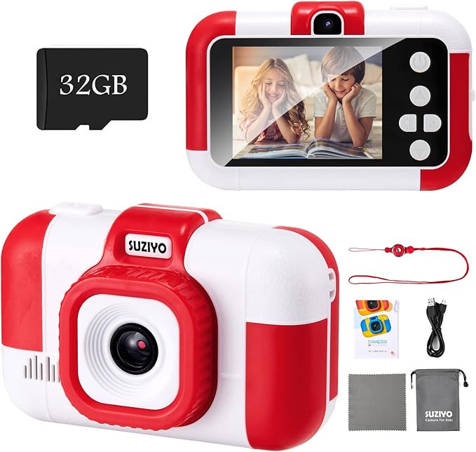 SUZIYO Children Camera for Kids, Toddlers Selfie Video Camcorder, Best Christmas Electronic Gifts... | Amazon (US)