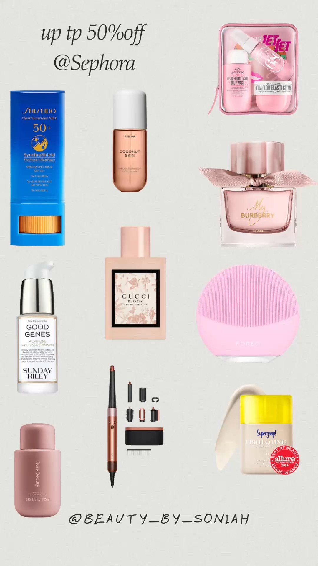 Save up to 50%off some beauty items at Sephora !

#LTKBeauty #LTKOver40 #LTKSaleAlert