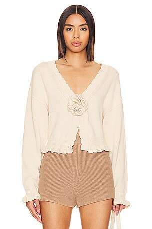 Jovien Rosette Cardigan | Revolve Clothing (Global)
