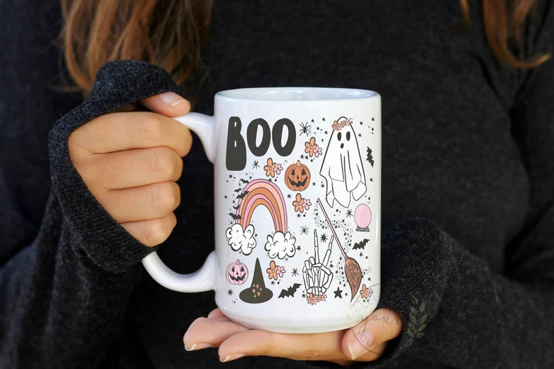 Pumpkin Mug  Autumn Decor  Fall Coffee Mug 036 - Etsy | Etsy (US)