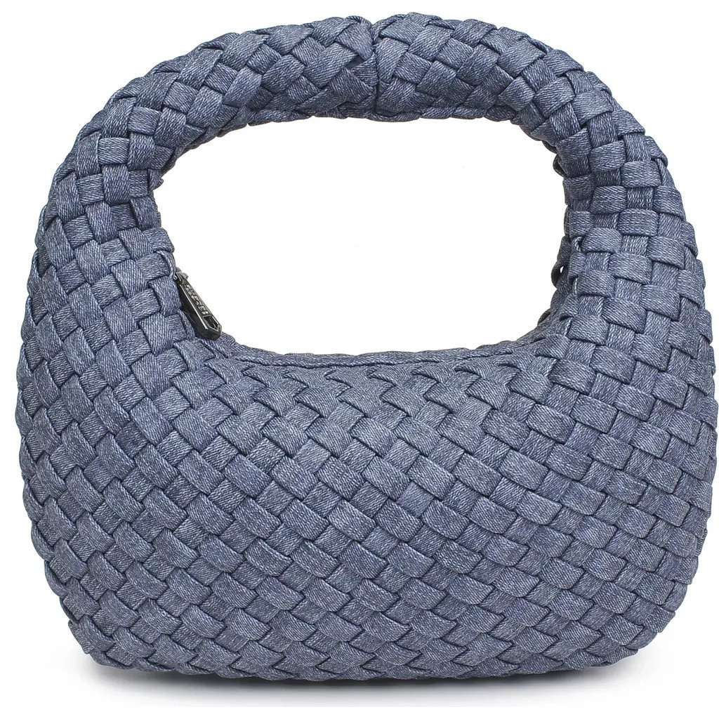 Sol and Selene Dare to Dream - Small Woven Neoprene Hobo Bag in Dark Denim at Nordstrom | Nordstrom
