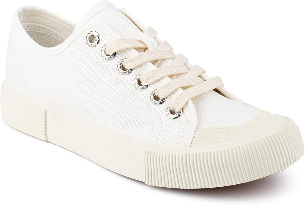JENN ARDOR Womens Canvas Sneakers Fashion Low Top Classic Lace-up Soft Casual Shoes for Walking G... | Amazon (US)