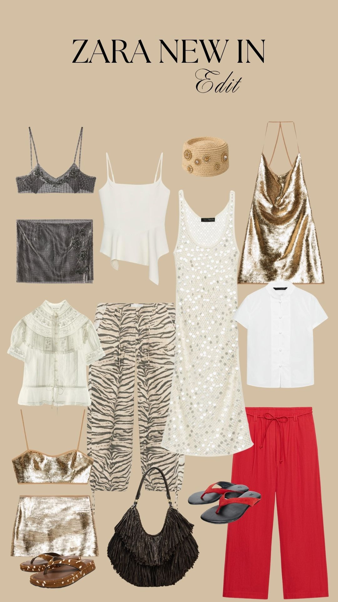 Zara New in Edit! Zara summer Edit, Sequin co-ord set, Summer Style, Summer Outfit Inspiration, Ibiza Style, Summer Partywear

#LTKuk #LTKsummer #LTKpartywear