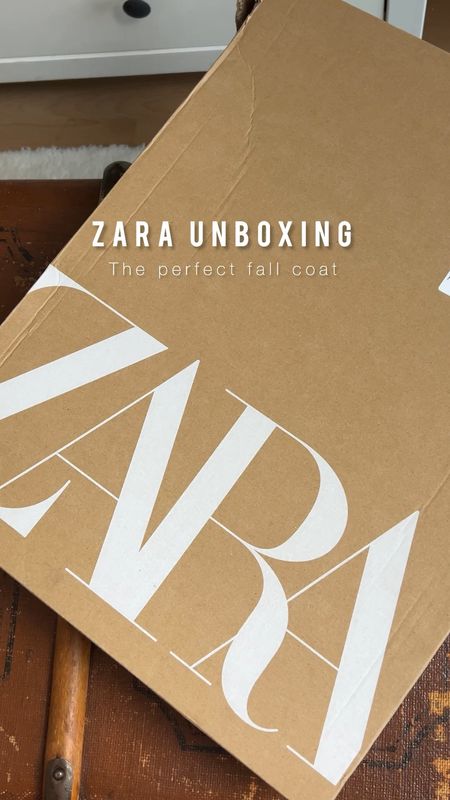 Zara Unboxing - the perfect beige coat for this fall season (I linked similar ones for you below) 🫶🏼

#LTKeurope #LTKSeasonal #LTKstyletip