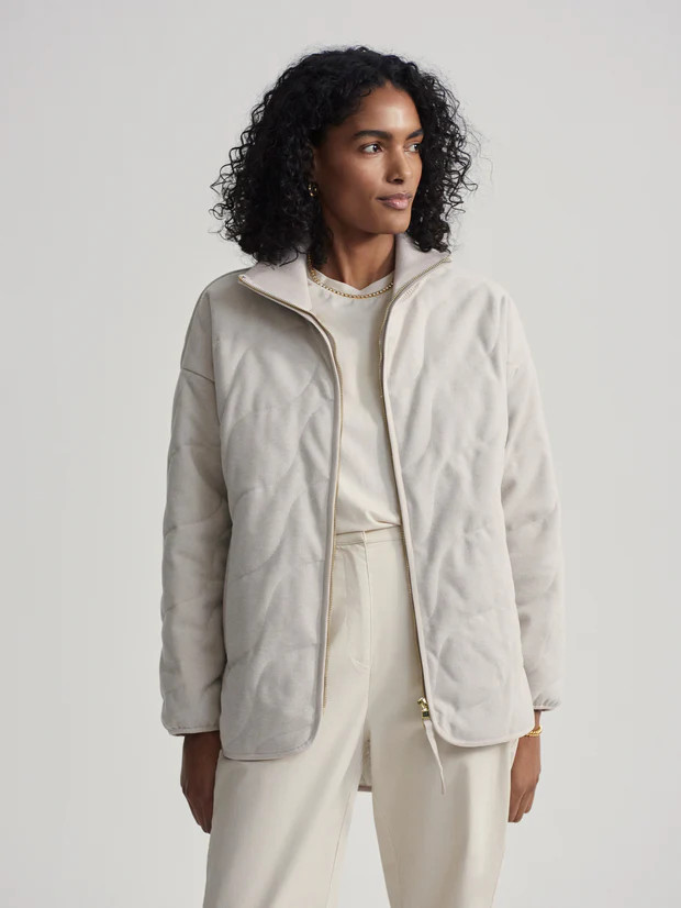 Libby Plush Quilt Jacket | Varley US | Varley USA