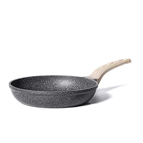 CAROTE Nonstick Frying Pan Skillet,Non Stick Granite Fry Pan Egg Pan Omelet Pans, Stone Cookware Che | Amazon (US)