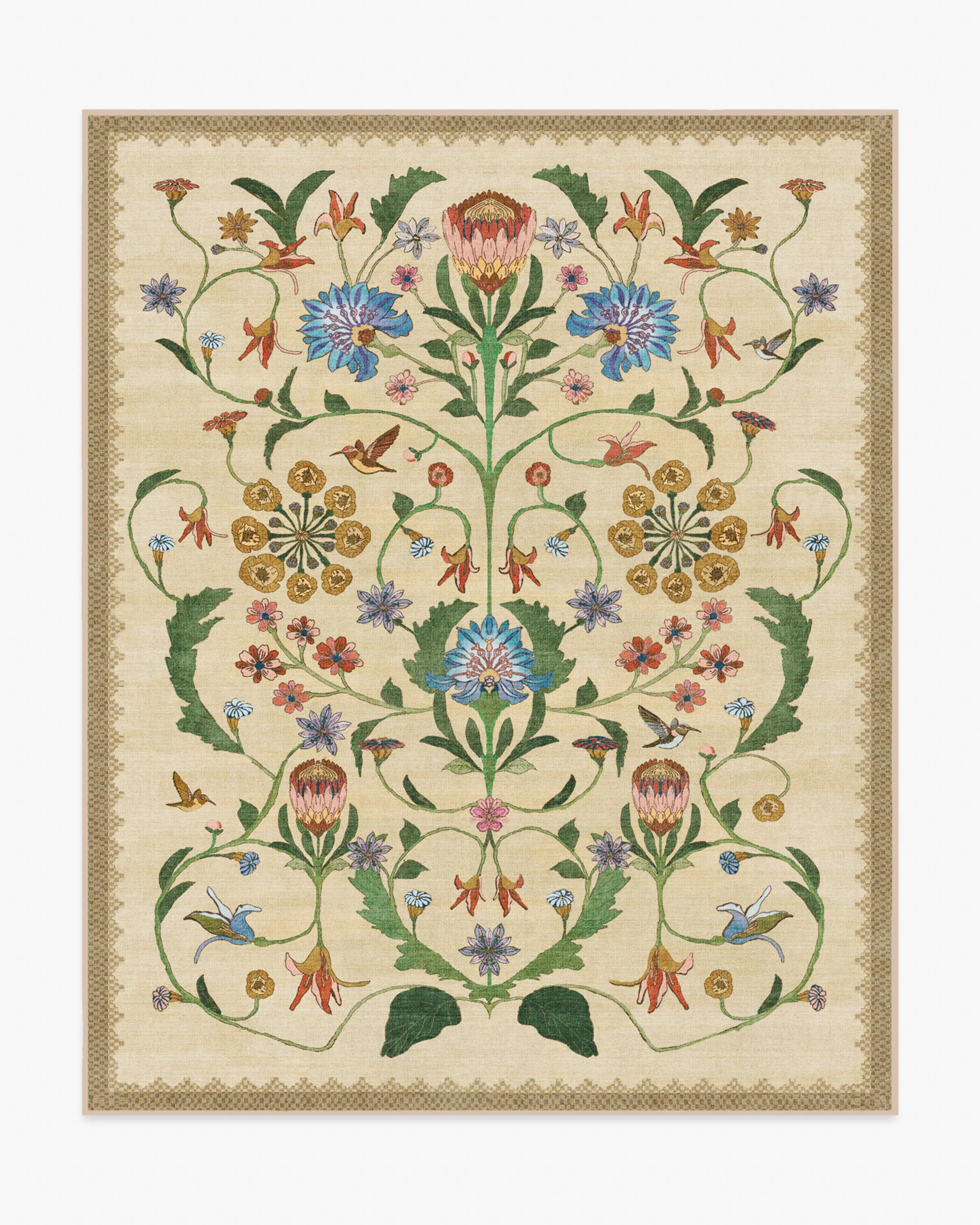 Protea Natural Rug | Ruggable