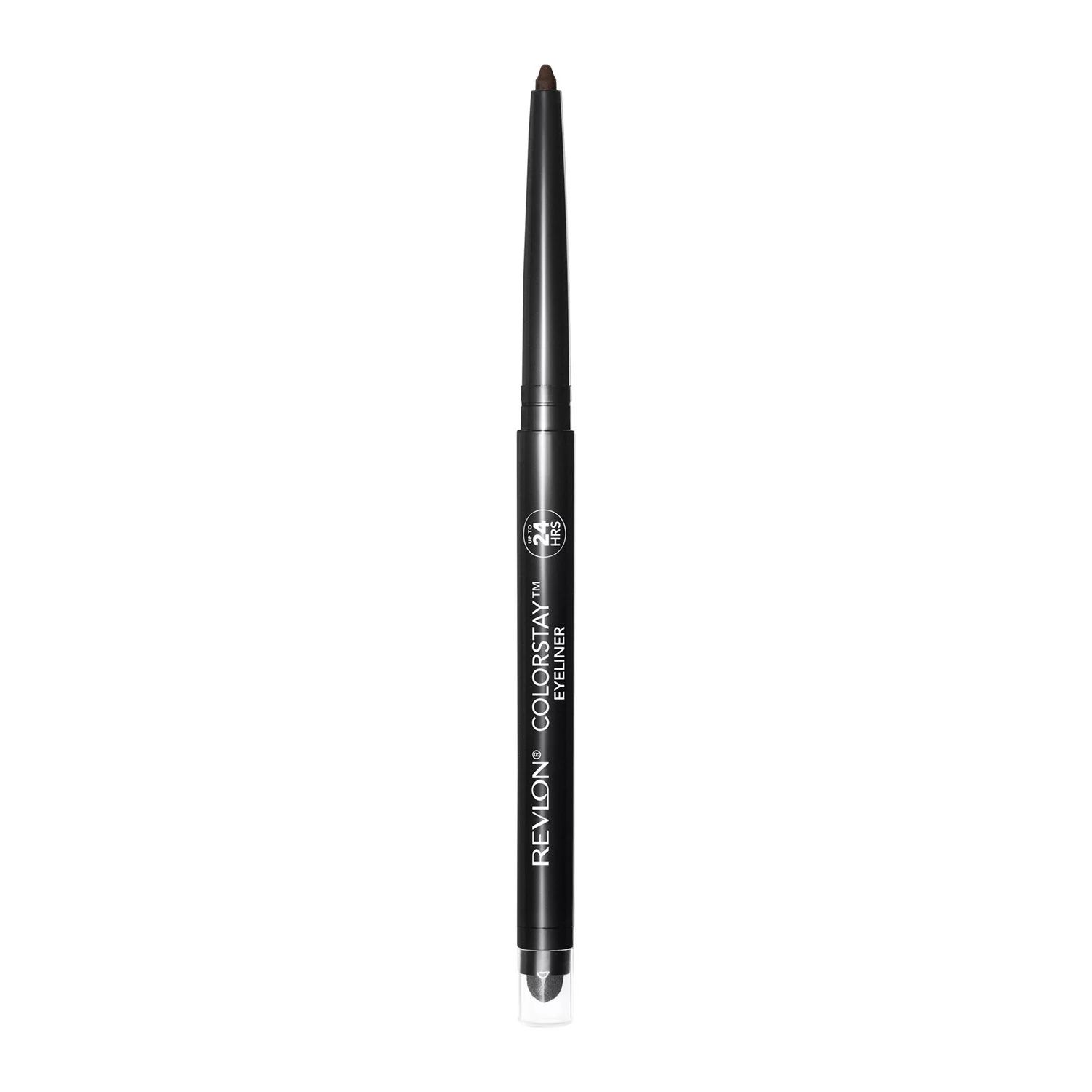 Revlon ColorStay Waterproof Eyeliner Pencil, 24HR Wear, Built-in Sharpener, 202 Black Brown - Wal... | Walmart (US)