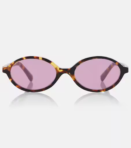 Miu Regard round sunglasses | Mytheresa (UK)