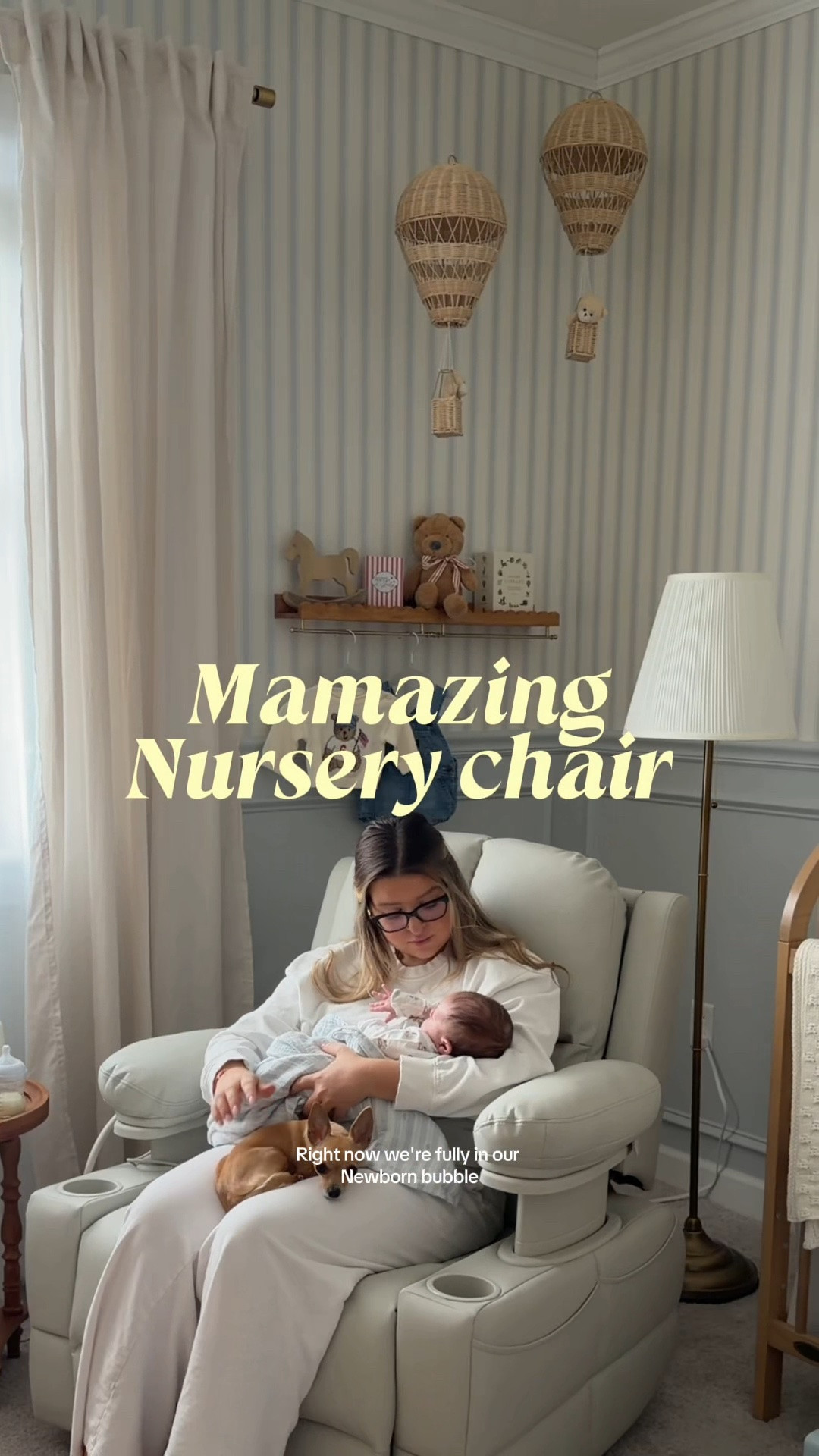 New nursery favorite 🤍 The MAMAZING Lullapod is the coziest spot for feeding, rocking, and all the cuddles.

Use code SOTOMS10 for 10% off