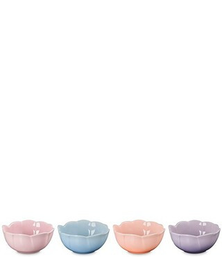 Stoneware Mini Petal Bowls, Set of 4 | Dillard's