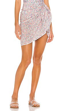 FAITHFULL THE BRAND Mini Pareo in Pink Vionette Floral from Revolve.com | Revolve Clothing (Global)