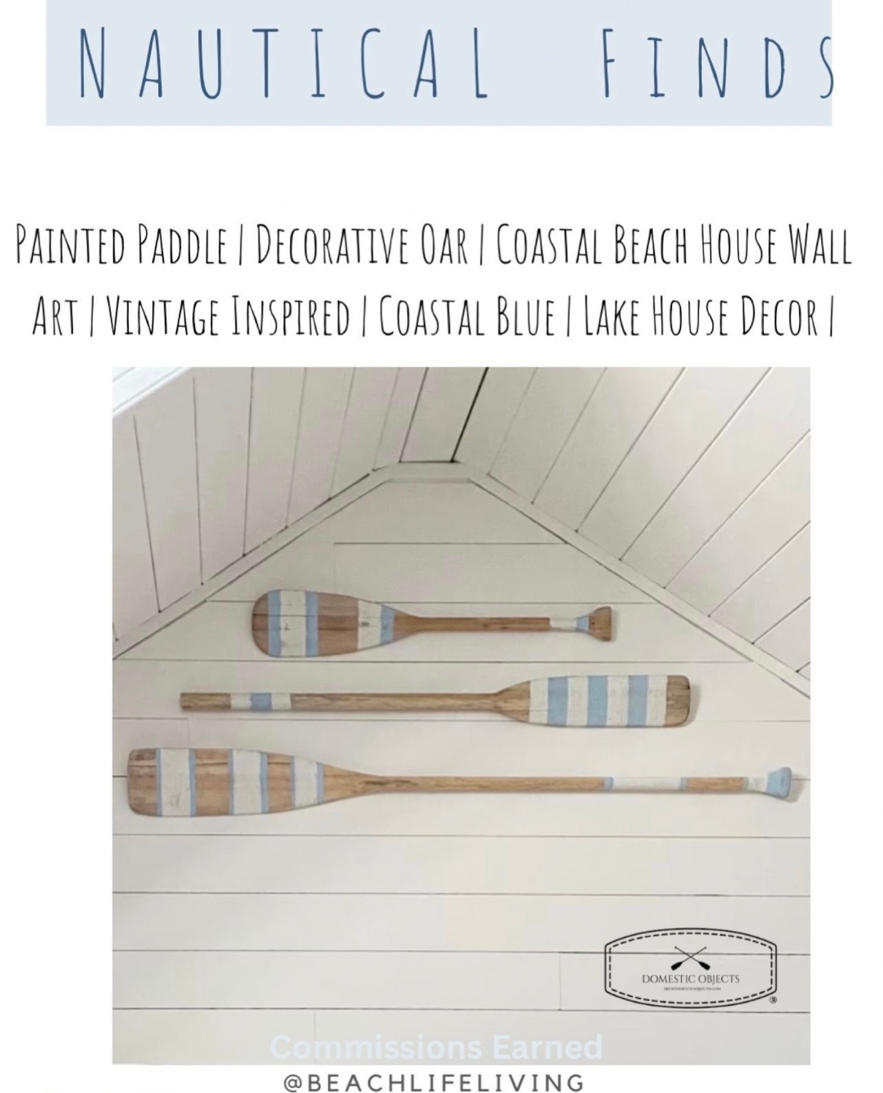 Painted Paddle Oars 

#LTKSpringSale #LTKHome