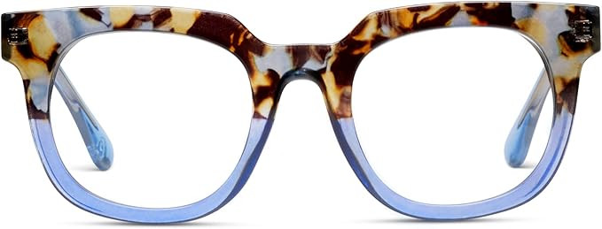 Peepers by PeeperSpecs Women's Showbiz Square Blue Light Blocking Reading Glasses | Amazon (US)