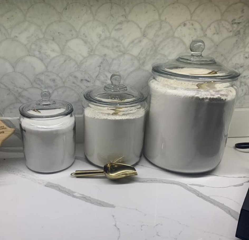 Jars are great for kitchen and/or laundry detergent 

#LTKunder100 #LTKunder50 #LTKhome