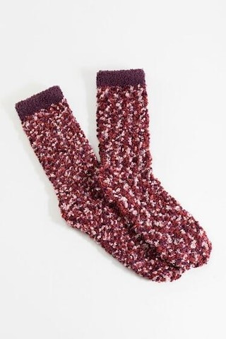 Jillian Popcorn Yarn Crew Socks | Francesca's