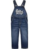 Osh Kosh Boys' Toddler World's Best Overalls, Holiday Dark Wash, 2T | Amazon (US)