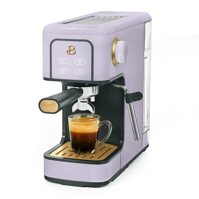 Beautiful Slim Espresso Maker with 20-Bar Pressure, Lavender by Drew Barrymore | Walmart (US)
