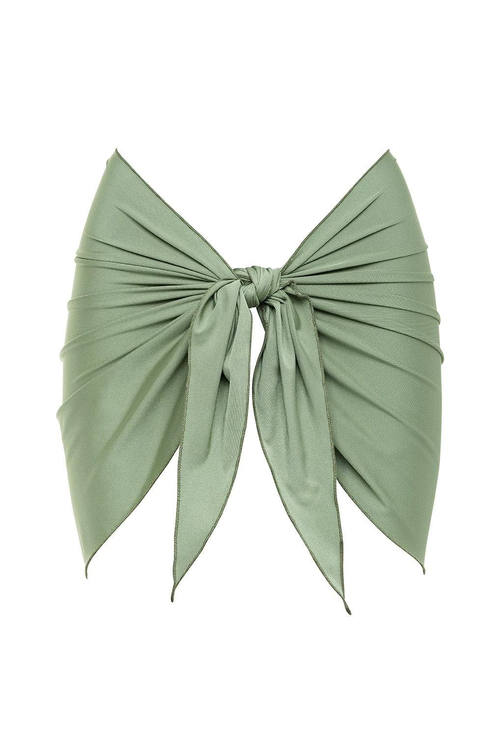 Sage Green Rib Sarong | Montce